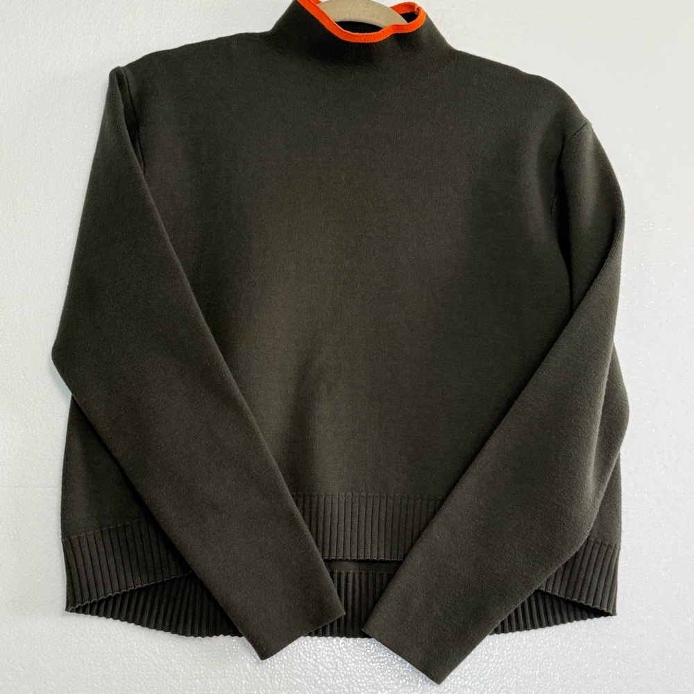 Sweaty Betty Serenity Jumper Sweater Women Size S pullover Knit Dark Green - Picture 5 of 13